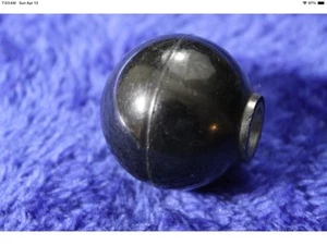 Mini Black Daka Ware Gear Shift Knob Handle Accessory Chicago Pontiac Chevy Ford - Picture 1 of 8