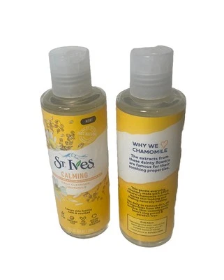 St. Ives Calming Daily Cleanser Lot Of 2 Chamomile Fragrance Free Sensitive Skin - Image 1 of 2