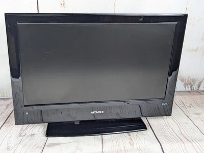 Hitachi 19” LED Colour Television Model 19LE3560 *NO REMOTE* Retro Gaming - Image 1 of 4