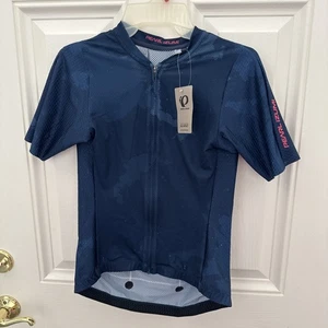 PEARL iZUMi Pro Mesh Cycling Jersey - Women’s L blue camo new with tags $135 - Picture 1 of 6
