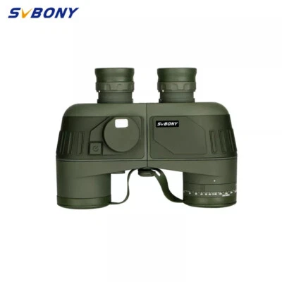 SVBONY SV27 Military Binoculars 7x50 W/Internal Rangefinder & Compass Waterproof - Image 1 of 4