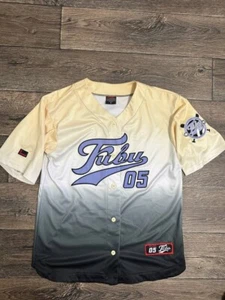 Vintage Fubu League Men rap Baseball Collection Jersey #05 Small - Picture 1 of 9