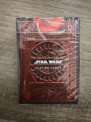 STAR WARS (Red Back – Empire) Theory 11 Playing Cards (sealed deck) - Image 1 of 2