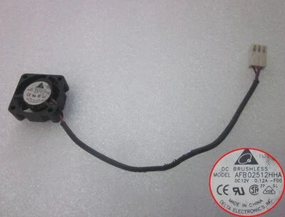 Delta AFB02512HHA 12V 0.12A 3-Pin double ball cooling fan 2510 - Image 1 of 4