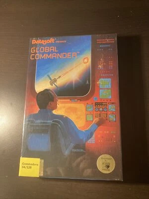Vintage Commodore 64 Global Commander Brand New Sealed 1987 Datasoft - Image 1 of 4