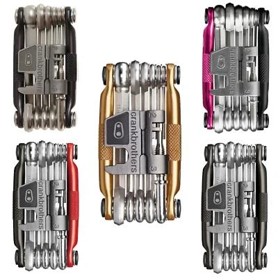 Crankbrothers Multifunktionswerkzeug 17 teilig Multitool Fahrrad Werkzeug Multi