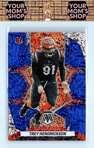 2022 Panini Mosaic #44 Trey Hendrickson Sparkle Blue SP - Foto 1 di 2