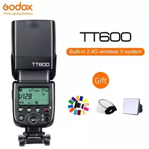 Godox TT600 Gebaut-in 2,4 GHz X Drahtlose ISO 100 und 200mm Thinklite Flash - Bild 1 von 12