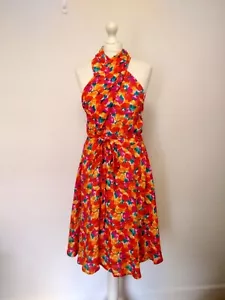 BNWT Coast Halter Neck Dress Size 14 Summer Wedding Special Occasion - Picture 1 of 11