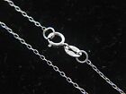 Solid 14k WHITE GOLD Chain Necklace Box chain Rope chain Cable chain 14kt gold