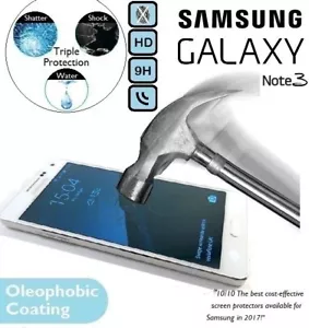 Genuine Tempered Glass 9H Screen Protector N9000 N9005 For Samsung Galaxy Note 3 - Picture 1 of 2