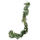 2X(Artificial Eucalyptus And Willow Vines Faux Garland Ivy For Wedding6431