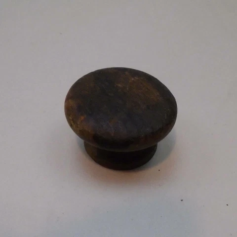 VINTAGE RED OAK PATINA USED DRAWER CABINET FURNITURE KNOB HARDWARE FREE S&H A13 Cover