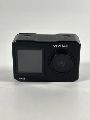 Vivitar Action Camera Kit 4K UltraHD Dual Screen Wifi 64GB Waterproof Shockproof - Image 1 of 4
