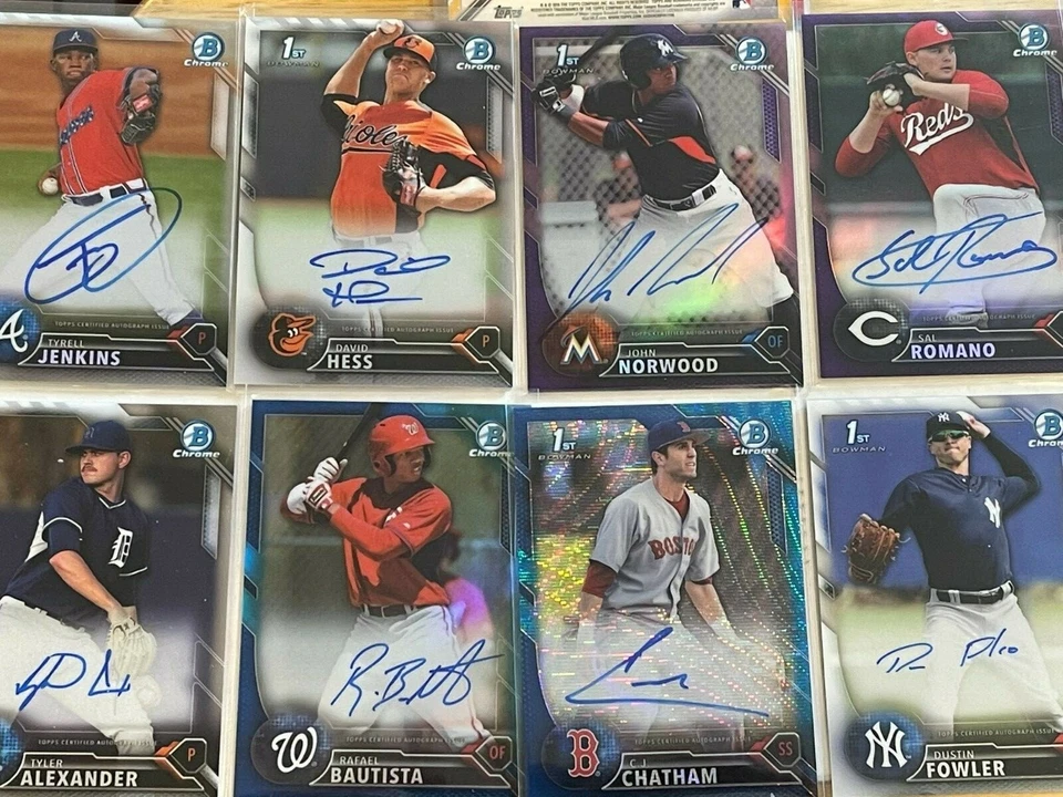 2016 Bowman Chrome 1st AUTO Prospects CPA BCAP CDA - Image 1 of 1