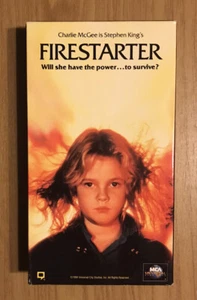 Firestarter (VHS, 1984) Drew Barrymore. MCA home video - Picture 1 of 6