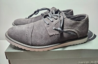 Marc New York Waverly Men Gray Suede Oxfords Shoes Size 11 - Image 1 of 4