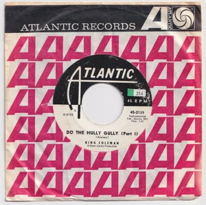 KING COLEMAN * Do The Hully Gully * 1961 R&B MOD TITTYSHAKER 45 * Listen! - Picture 1 of 2