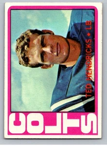 1972 Topps Football Set-Break #93 Ted Hendricks RC Colts *WSC* - Picture 1 of 2