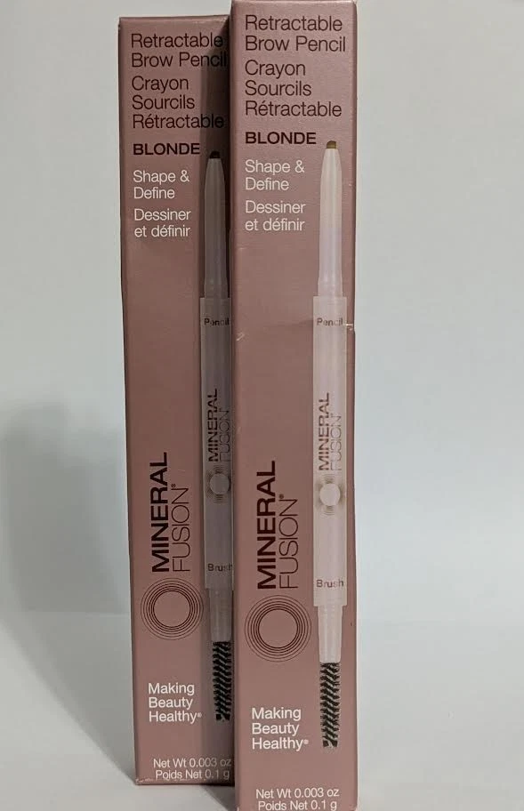 2 Минеральный сплав выдвижной карандаш для бровей карандаш - блондинка - быстрая бесплатная доставка! TW0 - Изображение 1 из 4
