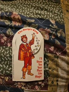 1979, Burger King, Lesezeichen rar / Vintage - Bild 1 von 7