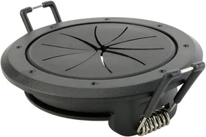 Speedy Spring-Lock Cable Pass Through Port | 2 inch Diameter | Black... - Picture 1 of 9