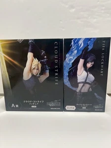 Final Fantasy VII Rebirth Tifa Cloud A End Prize Set Ichiban Kuji Figur Neu - Bild 1 von 15