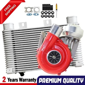 GEN1 High Flow Turbo Charger With 64mm Intercooler For Mazda BT-50 WLAT 2.5L - Picture 1 of 11