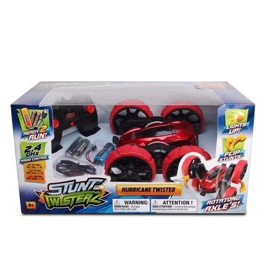 Stunt RTR RC Hurricane Red Color, Rechargeable Stunt Vehicle, LED Light New - Image 1 of 4