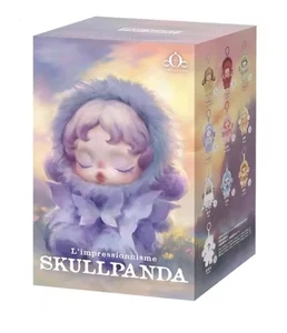 NEW Pop MART Skullpanda L'impressionnisme Series AMBER Plush Skull Panda SEALED - Picture 1 of 4