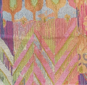 CLARENCE HOUSE Kasbah Rosa Viskose Polyester Viskose Rest Neu - Bild 1 von 1