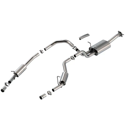 Sistema de escape trasero para gato de acero inoxidable Borla 141031 ATAK para 2025 RAM 1500 3,0 L Foto 1 de 4