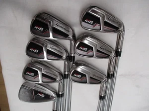 TaylorMade M6 Iron #5-9.P.A(7Clubs)/REAX/Flex:S/Iron set - Picture 1 of 6