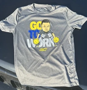 Under Armor Steph Curry Youth Medium Tshirt - Picture 1 of 4