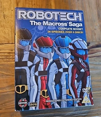Robotech - Macross Saga The Complete Collection DVD (2006),Region 2 - Image 1 of 4