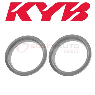 2 pc KYB Front Upper Coil Spring Insulator for 1990-1995 Chrysler Town & kp Foto 1 de 4