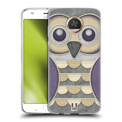 HEAD CASE DESIGNS OWL PATCHWORK SOFT GEL CASE FOR MOTOROLA PHONES - Image 1 of 4