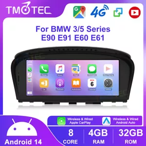 Android Auto Radio For BMW 3 Series E90 E91 E92 E93 CIC CarPlay SatNav Head Unit - Bild 1 von 17