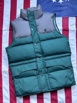 Brand New Timberland Body Warmer Men’s Small Green Grey Gilet Vest Workwear - Image 1 of 4