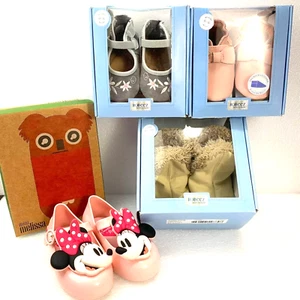 RoBeez Baby Girls Solf Soles Shoes - Size 0-6 Month - Picture 1 of 12