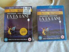 LA LA LAND BLU-RAY NEW/SEALED REGION B CONTAINS EXCLUSIVE ART CARDS LIONSGATE
