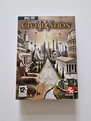 Sid Meier's Civilization IV - PC DVD ROM - Firaxis Games - Includes map - Image 1 of 4