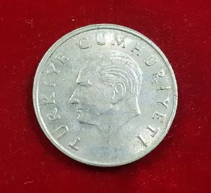 100 Lira Turkey Turkiye 1987 Cumhuriyeti Coin Coin TÜRKİYE CUMHURİYETİ - Picture 1 of 2