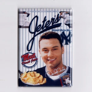 DEREK JETER CEREAL - 2"x3" PÓSTER IMÁN mlb Yankees re2pect respeto costacos caja - Imagen 1 de 3
