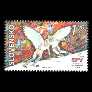 Slovakia 2018 - Winter Paralympic Games - PyeongChang, South Korea - MNH - Picture 1 of 2