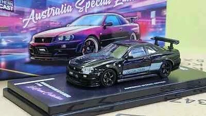 CHASE - Nissan Skyline GT-R (R34) - Black - INNO64 -  IN64-R34ZT-ENDGAME - Picture 1 of 1