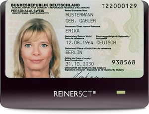 ReinerSCT cyberJack RFID basis - RFID-Leser - USB Black 2718500-100 - Picture 1 of 5