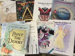19 Lot Convention Special Ann. meeting SOCIETY OF DECORATIVE PAINTERS 1992 2003 - Picture 1 of 6