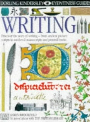 Writing (Eyewitness Guides) by Karen Brookfield Hardback Book The Fast Free - Image 1 of 2