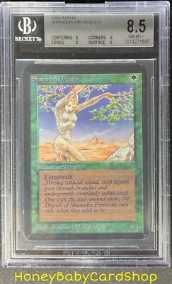 MTG Limited Edition Alpha 1993 Shanodin Dryads BGS 8.5 NM/MT+ Old School 93/94 - Image 1 of 4
